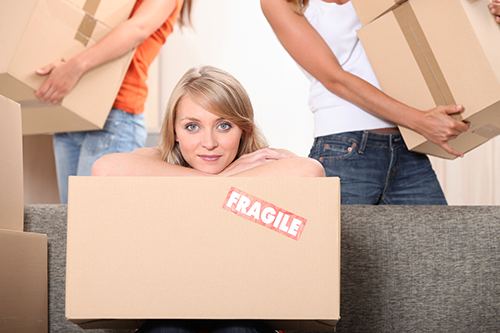 Moving fragile items