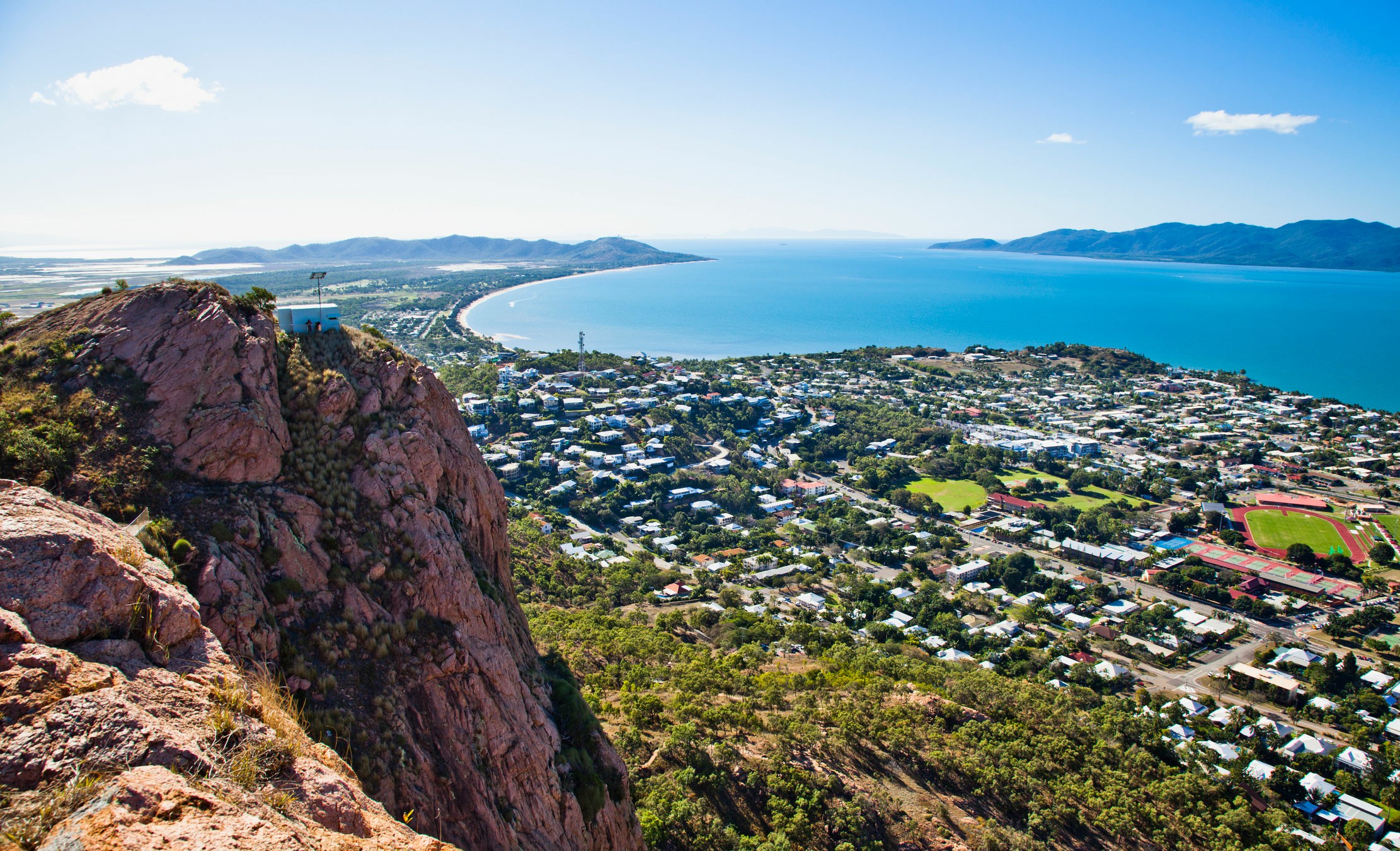 North Ward and Rowes Bay from Castle Hill