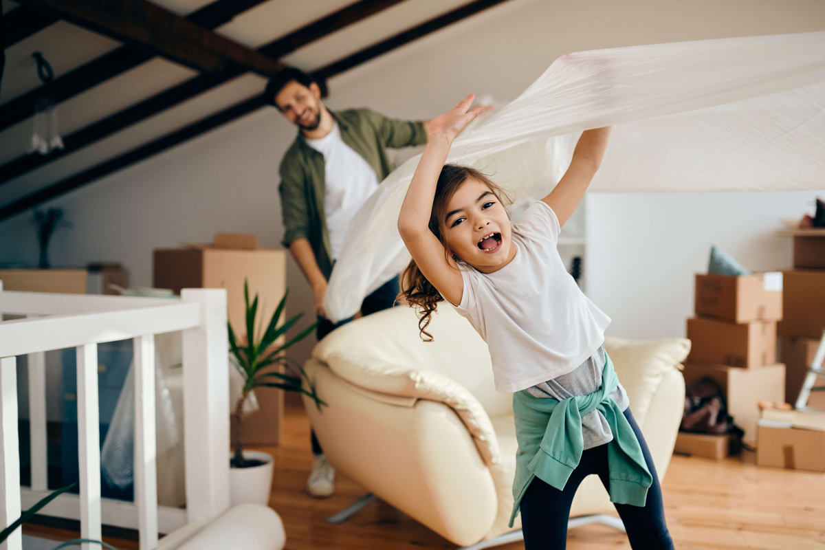 Embracing moving house