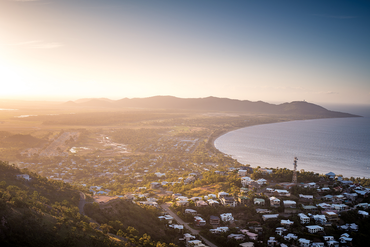 Townsville from Mount Stuart