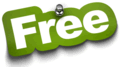 image text of word 'free'