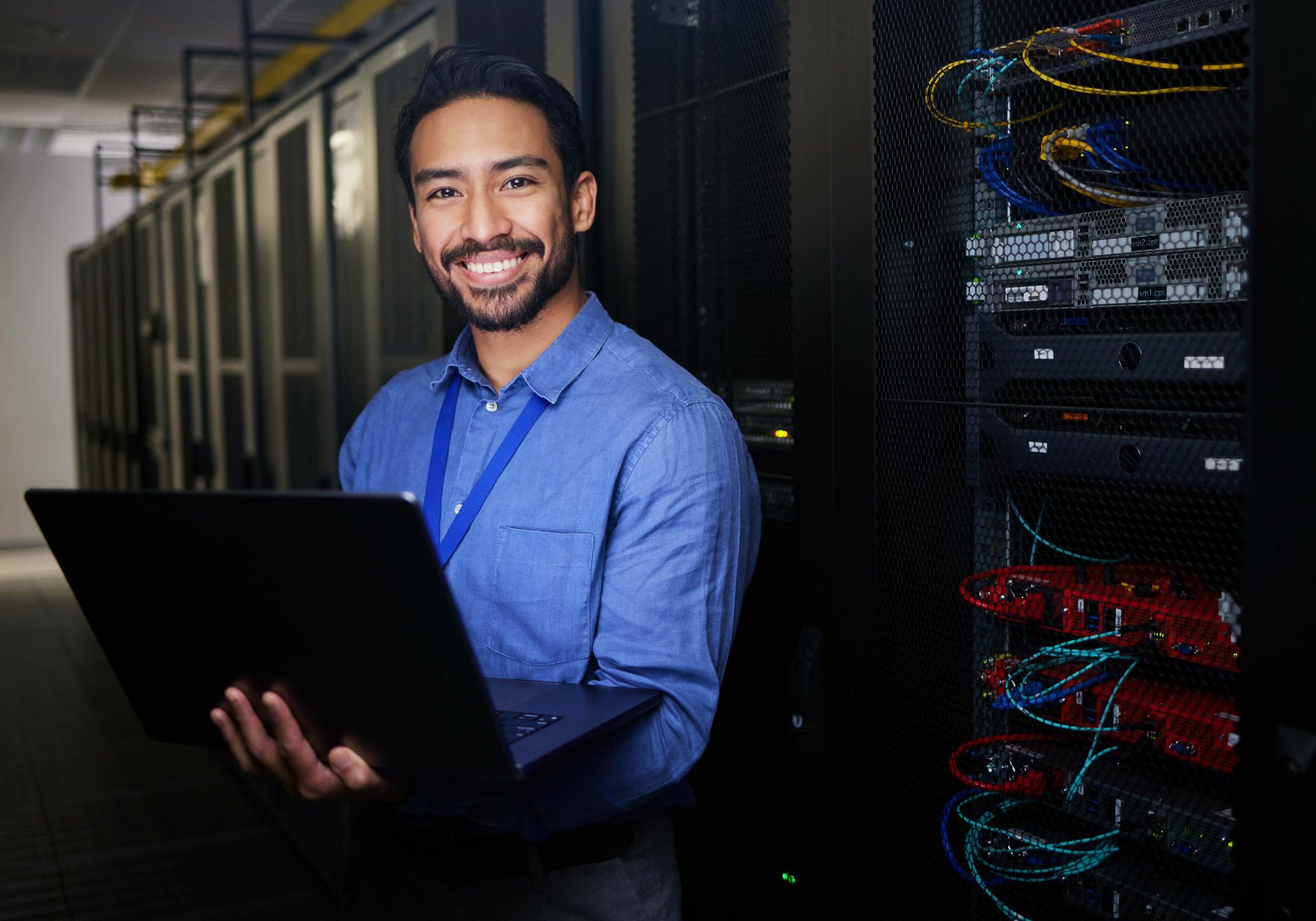 Setup assistance for your servers and technical equipment as a part of the move