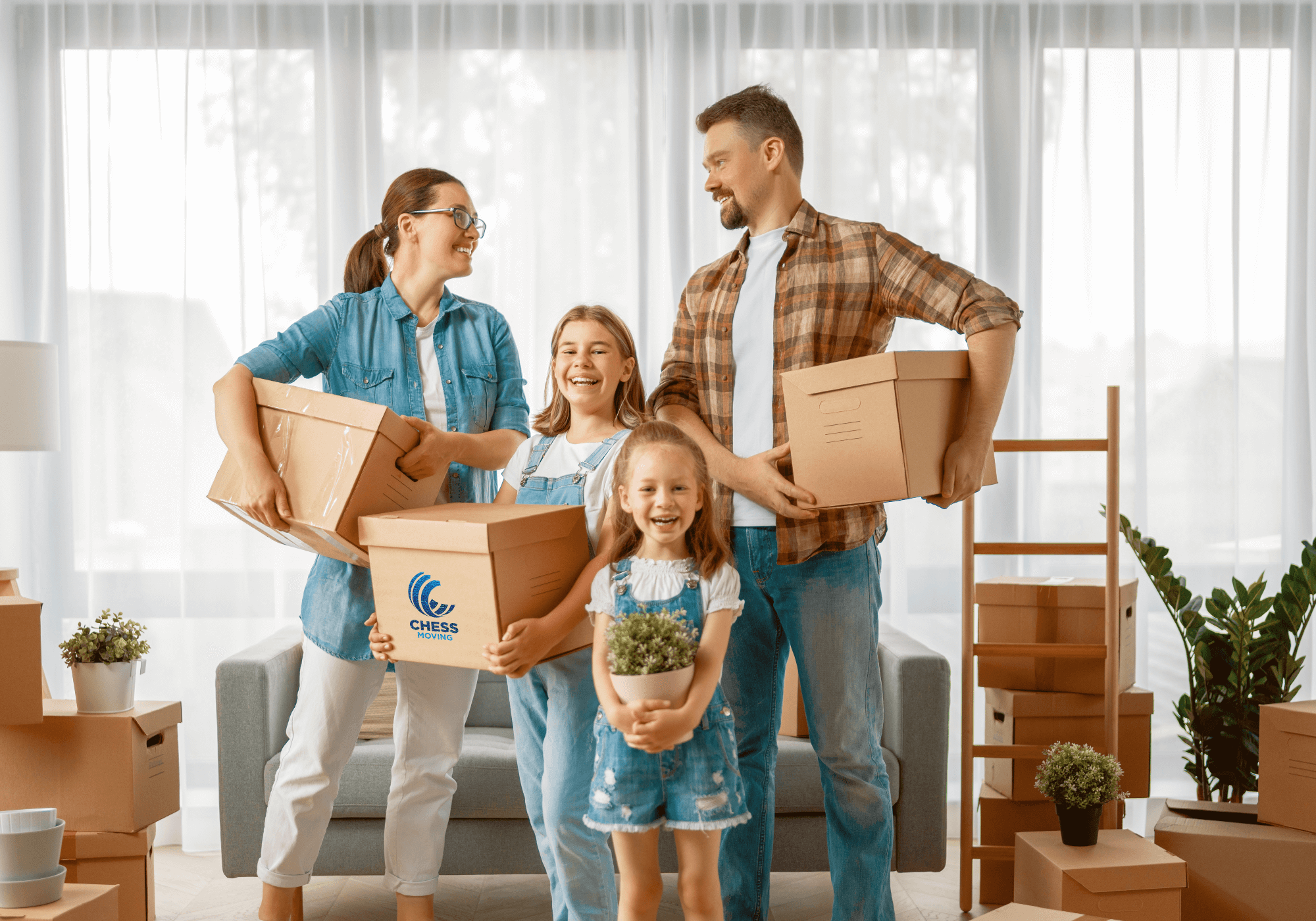 Integrated storage and moving