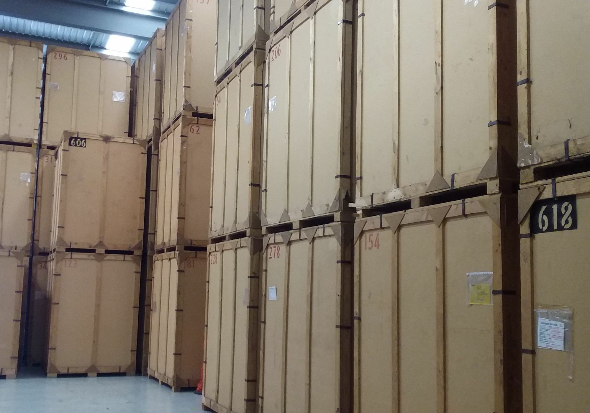 Secure long and short term storage